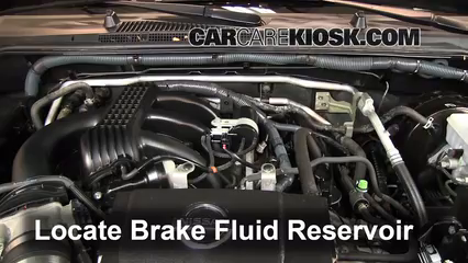2011 Nissan Xterra S 4.0L V6 Brake Fluid Check Fluid Level